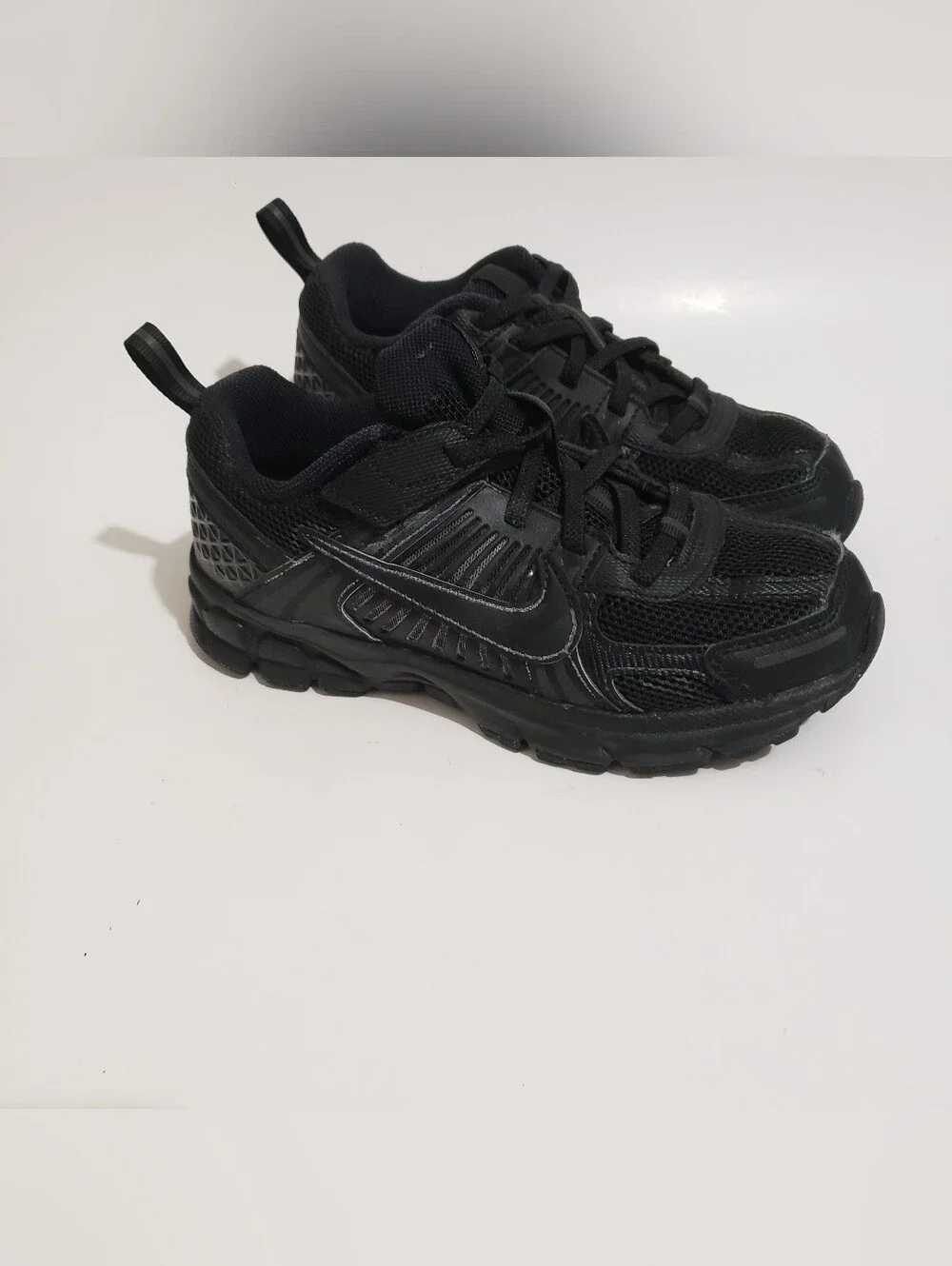 Nike Vomero 5 PS Triple Black Kids Size 2.5Y Running Shoes HF6999-007 Well Kept